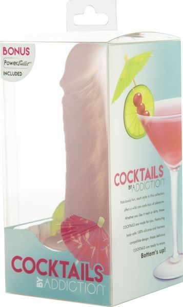 Фалоімітатор на присосці Cocktails by Addiction &ndash; Peach Bellini SX1300 фото