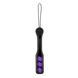 Паддл Punishment &ndash; Purple Lips Paddle &ndash; Black, залишає слід у вигляді поцілунку SX2232 фото 1