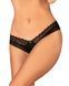 Трусики Obsessive Medilla crotchless thong XS/S SO9061 фото 4