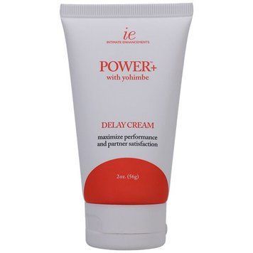 Потужний крем-пролонгатор Doc Johnson Power+with Yohimbe Delay Cream, екстракт Йохимбе, 56 г SX3466 фото