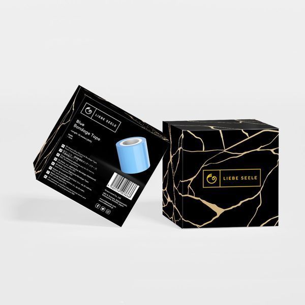 Скотч для бондажу Liebe Seele Bondage Tape Blue 25м SO9528 фото
