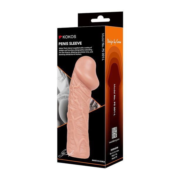Насадка на член Kokos Penis Sleeve PS 001 L SX1449 фото