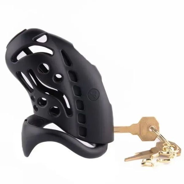 Клітка для члена з електростимуляцією LOCKINK SEVANDA Nautilus Estim Chastity Cage SX2838 фото