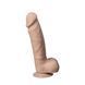 Фалоімітатор SilexD Tomas Real Skin Flesh MODEL 1, реалістичний, на присосці, діаметр 4,9 см SX1288 фото 1