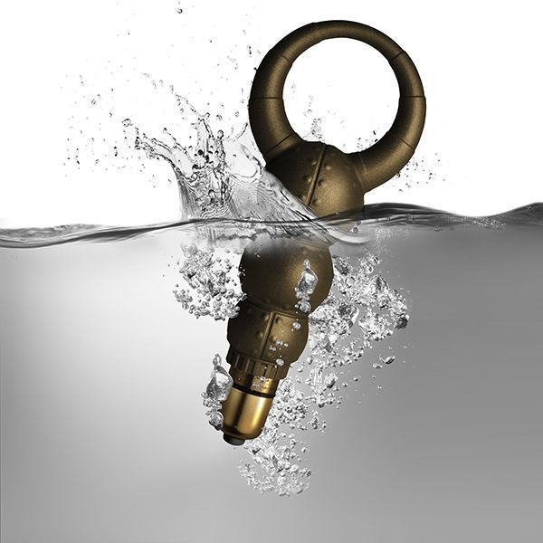 Эрекционное кольцо Rocks Off Dr Roccos Poseidon с вибрацией, со стимулятором клитора или яичек SO2402 фото