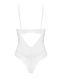 Боді Obsessive Alissium Teddy White, XL/2XL, ліф з м&rsquo;якою чашкою, високі вирізи для ніг SX0596 фото 5