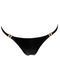 Трусики з мокрим ефектом Noir Handmade P008 Powerwetlook panty with gold clasp, 3XL, на застібках SX0176 фото 7