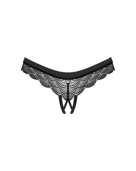 Трусики з доступом Obsessive Chemeris crotchless panties XS/S SO9764 фото