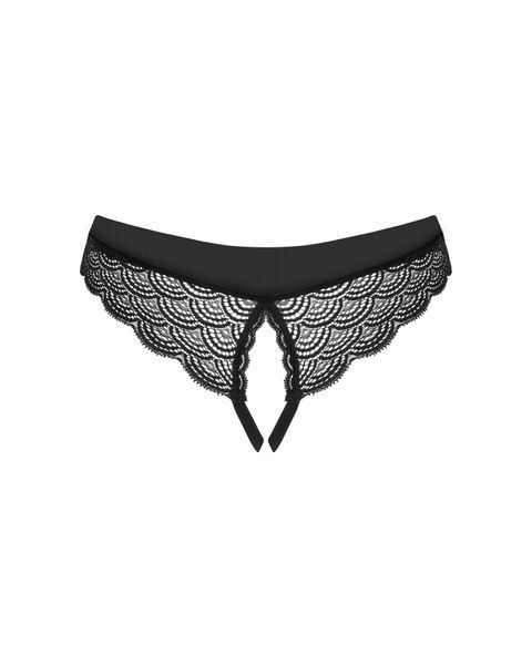 Трусики з доступом Obsessive Chemeris crotchless panties XS/S SO9764 фото