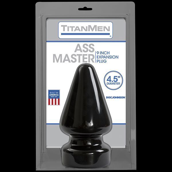 Пробка для фістингу Doc Johnson Titanmen Tools &ndash; Butt Plug &ndash; 4.5 Inch Ass Master, діаметр 11,7 см SO2812 фото