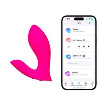 Смарт-вібратор у трусики Lovense Flexer, манливий рух + вібрація, стимуляція клітора та точки G SO7485 фото