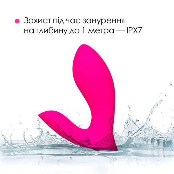 Смарт-вібратор у трусики Lovense Flexer, манливий рух + вібрація, стимуляція клітора та точки G SO7485 фото