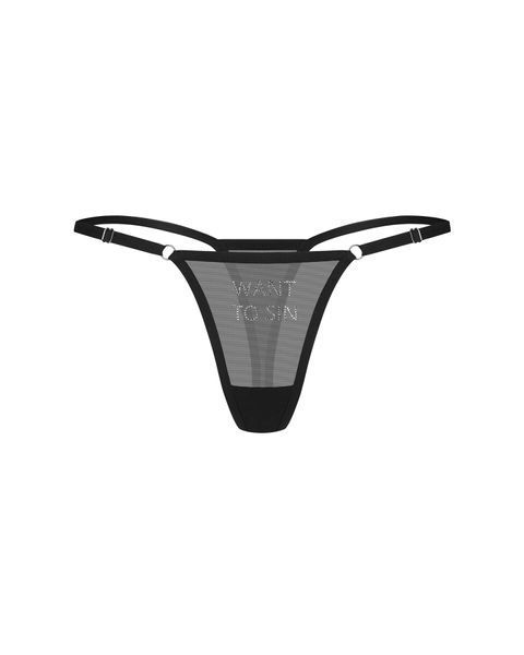 Трусики Obsessive Violami Sin thong S/M SX3634 фото