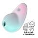 Вакуумний стимулятор з вібрацією Satisfyer Pixie Dust Mint/Pink SO8971 фото 5