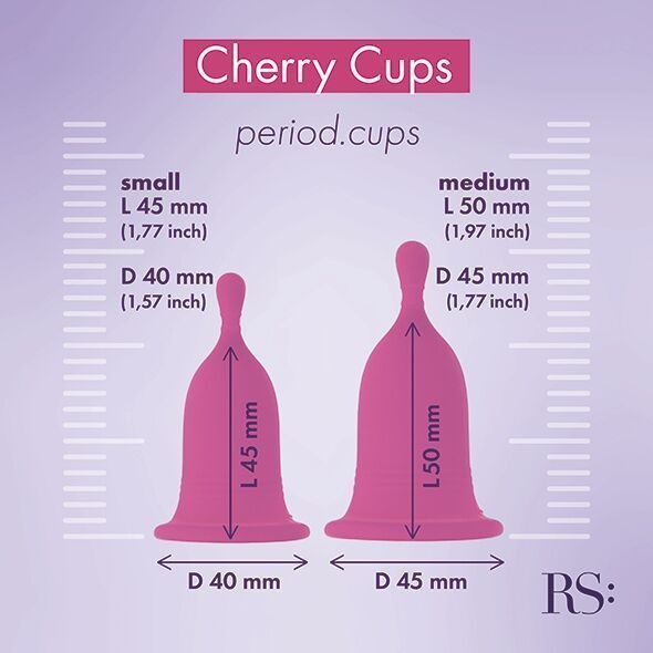 Менструальні чаші RIANNE S Femcare &mdash; Cherry Cup SO4577 фото