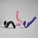 Безремінний страпон Strap-On-Me Rose S, повністю регульований, діаметр 2,7 см SX2567 фото 13
