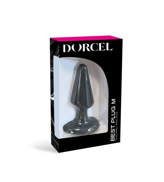Анальна пробка Dorcel Best Plug M м'який soft-touch силікон, макс. діаметр 4,1см SO2048 фото