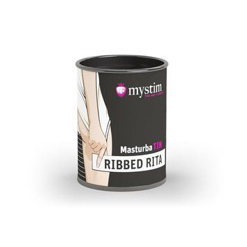 Мастурбатор-яйце Mystim MasturbaTIN Ribbed Rita SO2968 фото