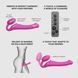 Безремінний страпон з вібрацією Strap-On-Me Vibrating Fuchsia L, діаметр 3,7см, пульт ДК, регульований SX2572 фото 2