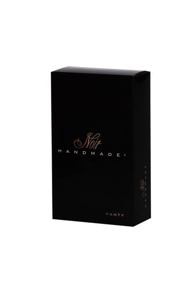 Трусики-стрінги Noir Handmade P012 Wild, S, під латекс, крокодиловий принт, застібки з боків SX0339 фото