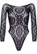 Еротичне боді-бодістокінг Leg Avenue Snap crotch thong back teddy Black S/M SO9131 фото 3