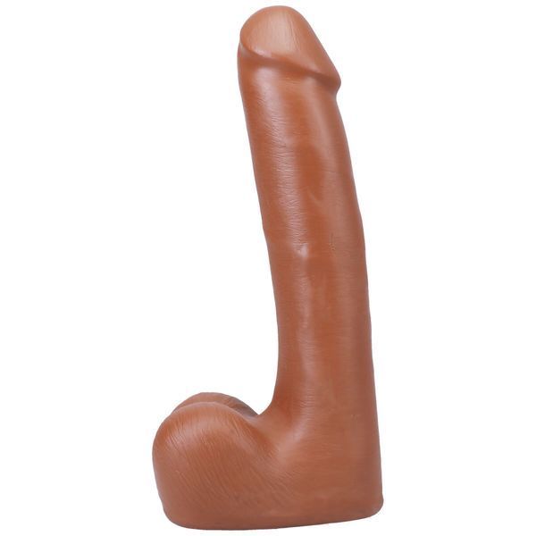 Фалоімітатор Doc Johnson The Realistic Cock ULTRASKYN - 9 Inch with Balls Caramel SX4451 фото