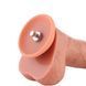 Фалоімітатор для секс-машин Hismith 8.25" Dual-density dildo with veins, система KlicLok SX4010 фото 12