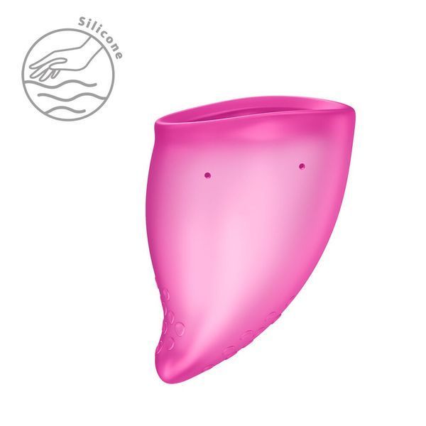 Менструальна чаша Fun Factory FUN CUP SIZE A Magenta, багаторазова, діаметр 4 см, об&rsquo;єм 20 мл SX3681 фото