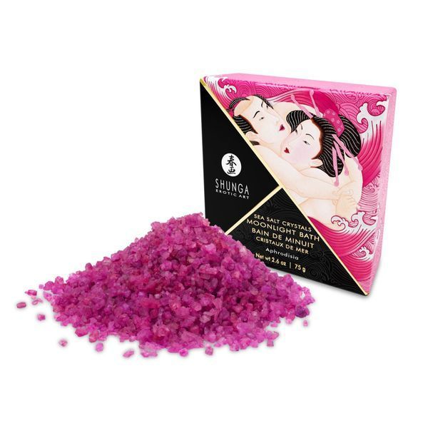 Сіль для ванни Shunga Moonlight Bath &ndash; Aphrodisia (75 г), сіль Мертвого моря, ароматичні олії SO2539 фото