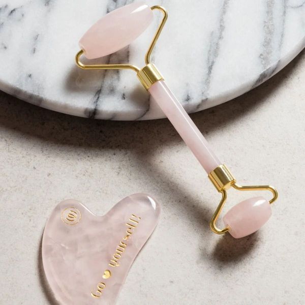 Набір масажерів гуаша Womanizer Gua Sha Set, ролер та скребок SX0925 фото