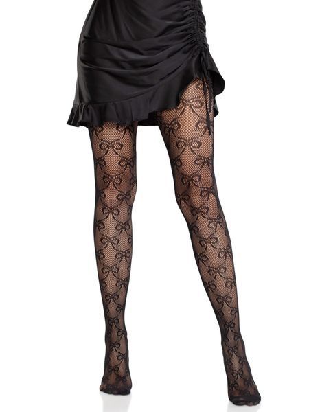 Колготки Leg Avenue Bow Net Tights One Size SX2760 фото