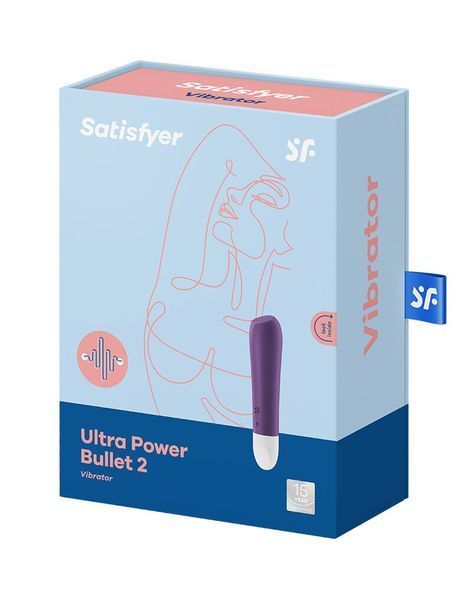 Віброкуля перезаряджувана Satisfyer Ultra Power Bullet 2 Violet SO5424 фото