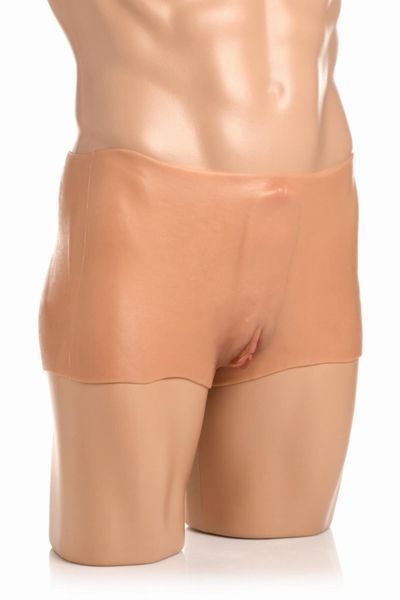 Накладна вагіна Master Series Silicone Vagina + Butt Panties - Large SX1188 фото