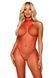 Еротичний сітчастий бодістокінг Leg Avenue Racer neck bodystocking Red SO9158 фото 1