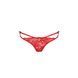 Трусики на зав'язочках з боків Passion Exclusive WARDA THONG L/XL, red PS26701 фото 5