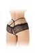 Трусики з відкритим доступом Fashion Secret Celia Black, лямки на талії SX2612 фото 1