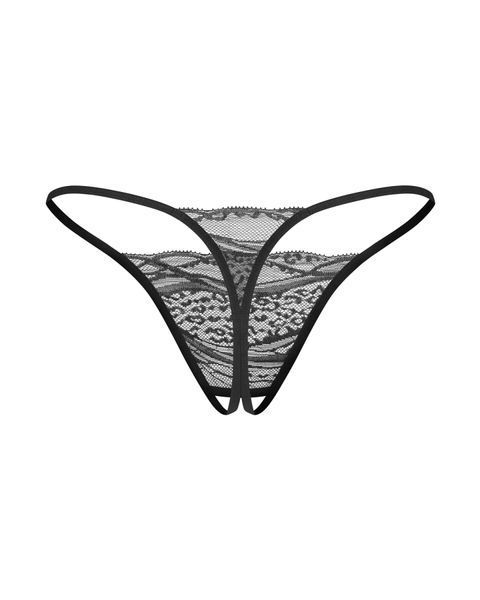 Набір трусиків з доступом Obsessive Bianca 2-pack crotchless thong 2XL/3XL SX3557 фото