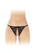 Мереживні трусики з доступом Fashion Secret Zoe Black, з бантиком SX2615 фото 2