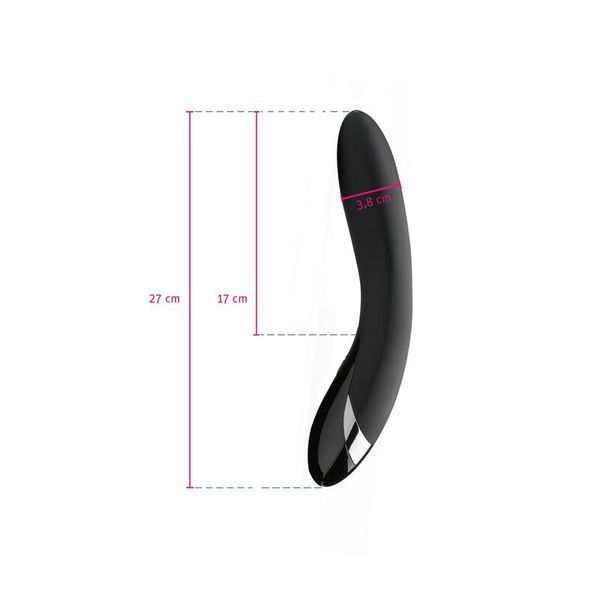 Вібратор з електростимуляцією Mystim Electric Eric eStim Black, міостимулятор SO2987 фото
