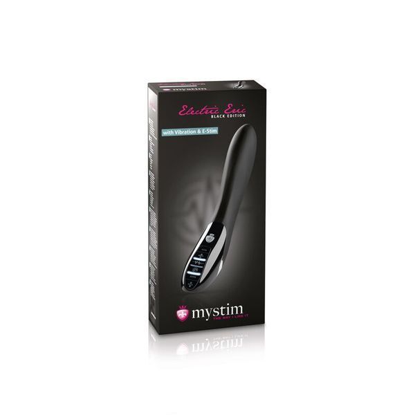 Вібратор з електростимуляцією Mystim Electric Eric eStim Black, міостимулятор SO2987 фото