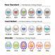 Набір мастурбаторів-яєць Tenga Egg New Standard Pack (6 яєць) SO5493 фото 7