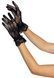 Короткі рукавички Leg Avenue Floral lace wristlength gloves Black SO9161 фото 2