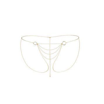 Ланцюжок-трусики Bijoux Indiscrets Magnifique Bikini Chain &ndash; Gold, прикраса для тіла SO2662 фото