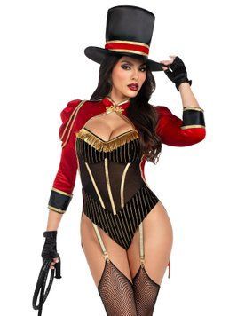 Костюм циркачки Leg Avenue Ravishing Ringmaster Bodysuit L SX2785 фото